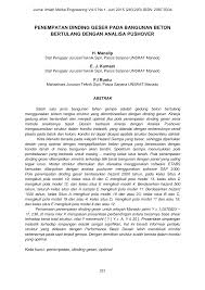 Inilah pembahasan selengkapnya mengenai contoh soal diagram gaya geser dan momen lentur. 2