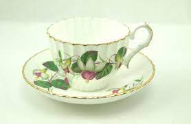 Fuchsia Vintage Teacup Saucer Jason Bone China England Tea Cups Tea Cups Vintage Tea Cup Saucer
