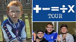 Finde die riesige auswahl auf adidas.de Ed Sheeran As Child Photo To Mark Ipswich Town Sponsorship East Anglian Daily Times