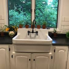 Black kitchen sink lavello decoro 100lt 31 granite sink composite single bowl big range of kitchen sinks drop in (drainboard postion: Old Fashioned Country 30 Fireclay Kitchen Sink Whitehaus Collection