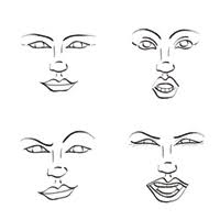 Repeat on the right end of the first line you drew, this time drawing the angled line to the left. Quick Tip How To Draw Facial Expressions To Show Emotion