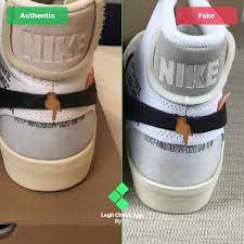 How To Spot Real Vs Fake Off-White Nike Blazer Og - Legit Check By Ch