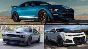 But maybe you're new to the world of smoky burnouts? Specs Check 2020 Ford Mustang Shelby Gt500 Vs Camaro Zl1 Challenger Hellcat