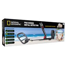 Product info for national geographic digital metal detector with headphones. National Geographic Professional Metal Detector Walmart Com Walmart Com