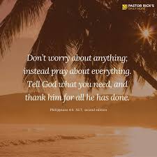 Trust One Day At A Time Pastor Rick S Daily Hope Prayer Quotes Faith In God Prayers For Healing