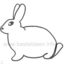Das hier ein hase entstehen wird, ist schon recht gut zu. Hase Basteln Vorlage Kostenlos