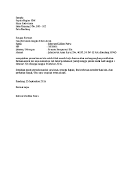 Contoh surat keterangan belum menikah untuk ppg. Contoh Surat Cuti Menikah Untuk Pns