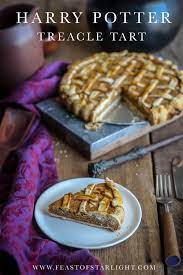 Harry Potter Treacle Tart Feast Of Starlight Recipe Treacle Tart Harry Potter Food Tart Recipes