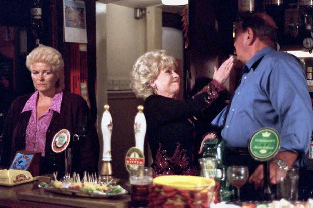 As Barbara Windsor says farewell to EastEnders here's Peggy Mitchell's best  pub bust-ups - The Mirror