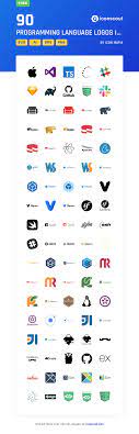 1,000+ vectors, stock photos & psd files. Download Programming Language Logos Icon Pack Available In Svg Png Icon Fonts Language Logo Language Icon Programming Languages
