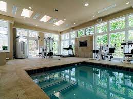 There are many fitness classes to join from les mills to aqua classes. Spice Up Your Home Workout Sessions Through The Way You Design Your Small Home Gym Decor Around The World Indoor Swimming Pool Design Indoor Pool Design Luxury Swimming Pools