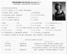 Arrest Record Template Layout Record Of Arrest Police File Arrest Records Criminal Record Police Records