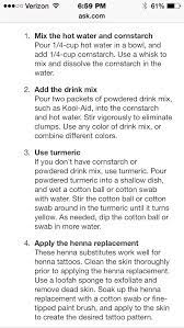 How To Make Henna Without Henna Powder Awesome Cuz I Want To Do It But Don T Have The Powder Henna Tattoo Diy How To Make Henna Henna Tattoo Recipe