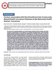 Care health insurance is among the most trusted health insurance companies in india which offer different types of health & travel insurance to individuals, families & corporates. Top Pdf Community Based Health Insurance 1library