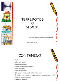Para cuantificar o medir el tamaño de un temblor se utilizan las escalas de intensidad y magnitud. Terremotos O Sismos Para Ninos