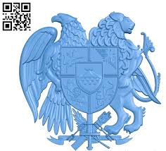 Montenegro coat of arms vector.eps. Coat Of Arms Of Armenia File Stl For Artcam And Aspire Free Vector Art 3d Model Download For Cnc Download Stl Files Obj Files