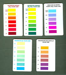 Freshwater Ammonia Color Chart Api Nitrate Test Color Chart