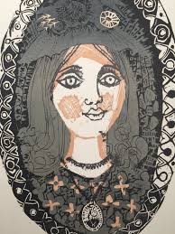 Linoleum and Offset by Gladys Afamado, 1970