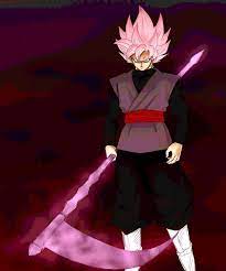 Gokū black), usually referred to as black, is the main antagonist of the future the two goku blacks turn super saiyan rosé and the battle begins. Super Saiyan God Rose Goku Black With A Ki Scythe Goku Black Super Saiyan Rose Dragon Ball Super Goku
