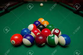 Used pool table buyers guide. Pool Table Set Up For Beginning Stock Photo Picture And Royalty Free Image Image 10549655