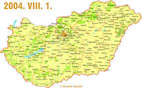 Terkep Magyarorszag Varos Terkep Budapest Miskolc Map