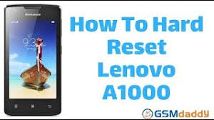 In the left corner of the unlock interface, there should be forgotten the password. Lenovo A1000 Hard Reset Unlock Pattern And Security Code Gsmdaddy For Gsm