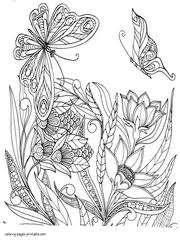 Primary, secondary, and tertiary colors. 30 Butterfly Coloring Pages For Adults New