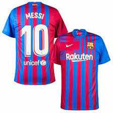 Barcelona wurde 1899 gegründet und spielt seine heimspiele im camp nou. Nike Barcelona Home Messi 10 Trikot 2021 2022 Offizielle Beflockung