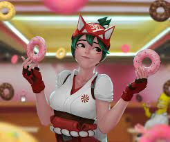 Kiriko The Donut madgirl by laugh noh