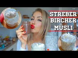 Streber Bircher Musli Rezept Mein Fruhstuck To Stay Slim Focused 4 Variationen Strebircher Youtube