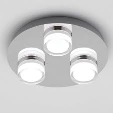 Your bathroom might also benefit from bright, clinical lighting for shaving or applying makeup in the morning. Cole 3 Light Round Led Bathroom Ceiling Light Ip44 Bathroom Light Fixtures Ceiling Bathroom Ceiling Light Bathroom Ceiling