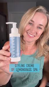 I get asked often about natural options for styling products. What actually  works, what feels lightweight, and what we really use at home., This  Styling Creme is the one my family keeps coming back ...