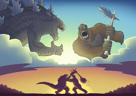 Legends collide in godzilla vs. Godzilla Vs Kong Welcoming A New Era By Nazrigar On Deviantart In 2021 Godzilla Godzilla Vs Gigan Godzilla Comics
