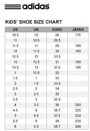 Adidas Shoe Size Chart Japan Www Bedowntowndaytona Com
