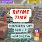 Rhyme Time - Centre County Library, 200 N Allegheny St Event Image