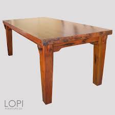 Dining Table Ulin Wood Reclaimed Wood Phinisi Ship