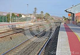 Torrellano Railway Station Railway Station Photo Stock Photos
