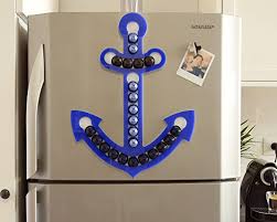 Navy Blue Anchor Nespresso Coffee Pod Holder Kitchen Organizer Coffee Storage Coffee Pods Design Coffee Pod Storage Capsule Holder