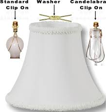 Bell Lamp Shade Purled Trim