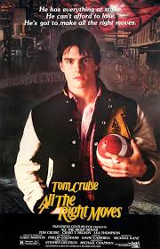 I love tom cruise in this movie, dustin hoffman did a great job in this movie as well. All The Right Moves 1983 Imdb