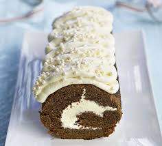 Gingerbread Buche De Noel Recipe Food Desserts Christmas Baking