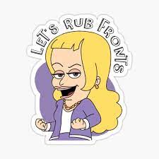I guess it's just in my genes. Lola Big Mouth Stickers Redbubble
