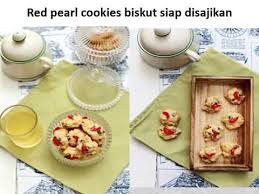 Kredit kpd jaja fnr sbb share resepi ni, hehe. Red Pearl Cookies Biskut Youtube