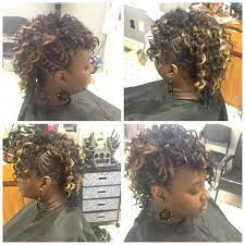 Braided Mohawk By Nikki Blaze Freehand Design Mohawk Braid Braids Mohawk