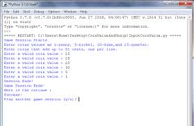 Coinvalue Unzip Coin Values Python Programming Integers