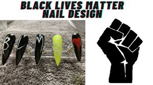 Christie gibson christie's nails ocean view, hawaii. Black Lives Matter Nail Art Nail Design Youtube