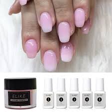 Elike Nail Dip Powder System 10g Shimmer And Shine Natural Pink Easy Soak Off No Uv Light Dipping Nails Powder Nail Art Design Nail Glitter Aliexpress File your nails, remove the cuticle from your nails.