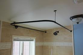 It adjusts for different shower lengths the design of your bathroom may dictate your shower curtain. Pin On Shower Rods From Customers