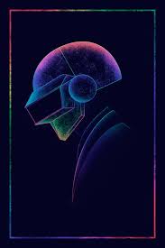 I had this dye done to bring the two together. Everything I Like Daft Punk Poster Mobile Art Daft Punk