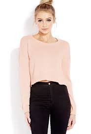 Lazy Day Cropped Sweater Forever21 2000127104 Clothes Outfits Fashion